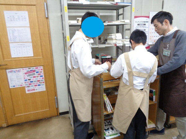 メール便の様子 メール便の様子