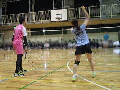 豊田選手の華麗なプレーの写真