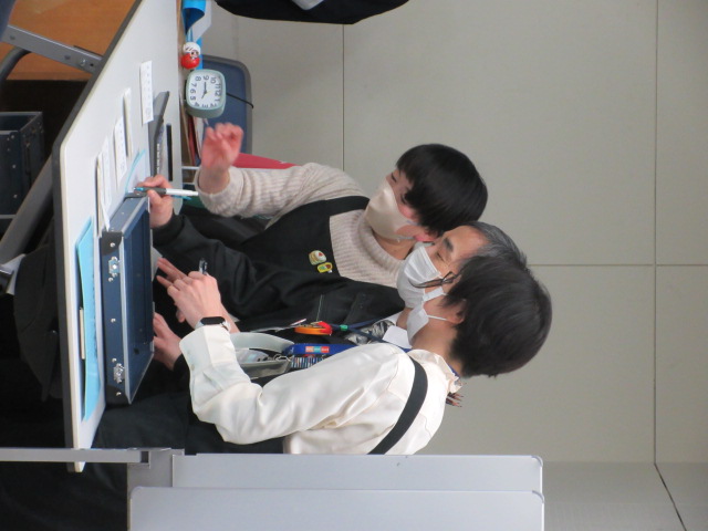 開票の様子