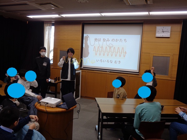 実験の様子 実験の様子