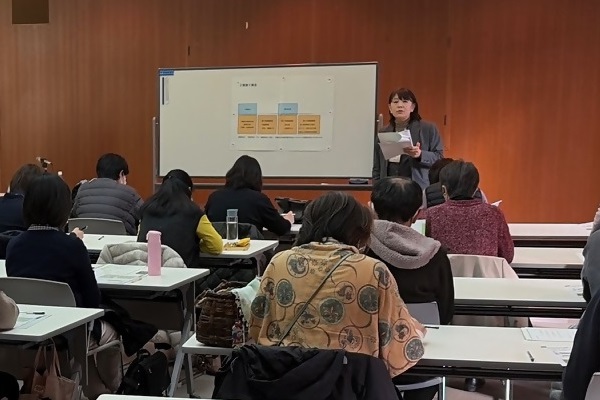 講座前半の説明の様子