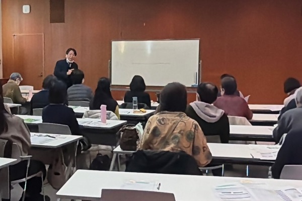 講座後半の説明の様子