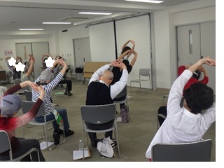 体操の様子