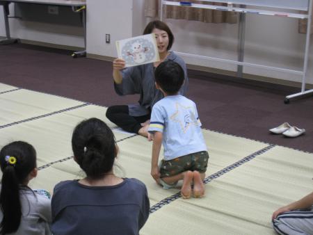 天気クイズの様子