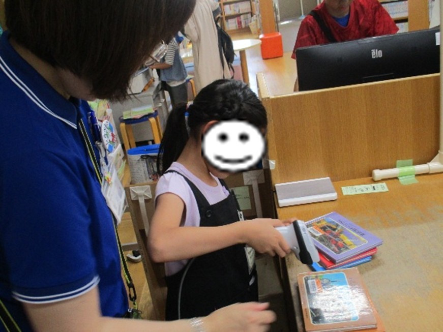 カウンターの様子