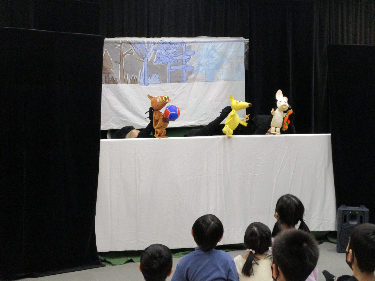 ふゆのおたのしみ会の様子