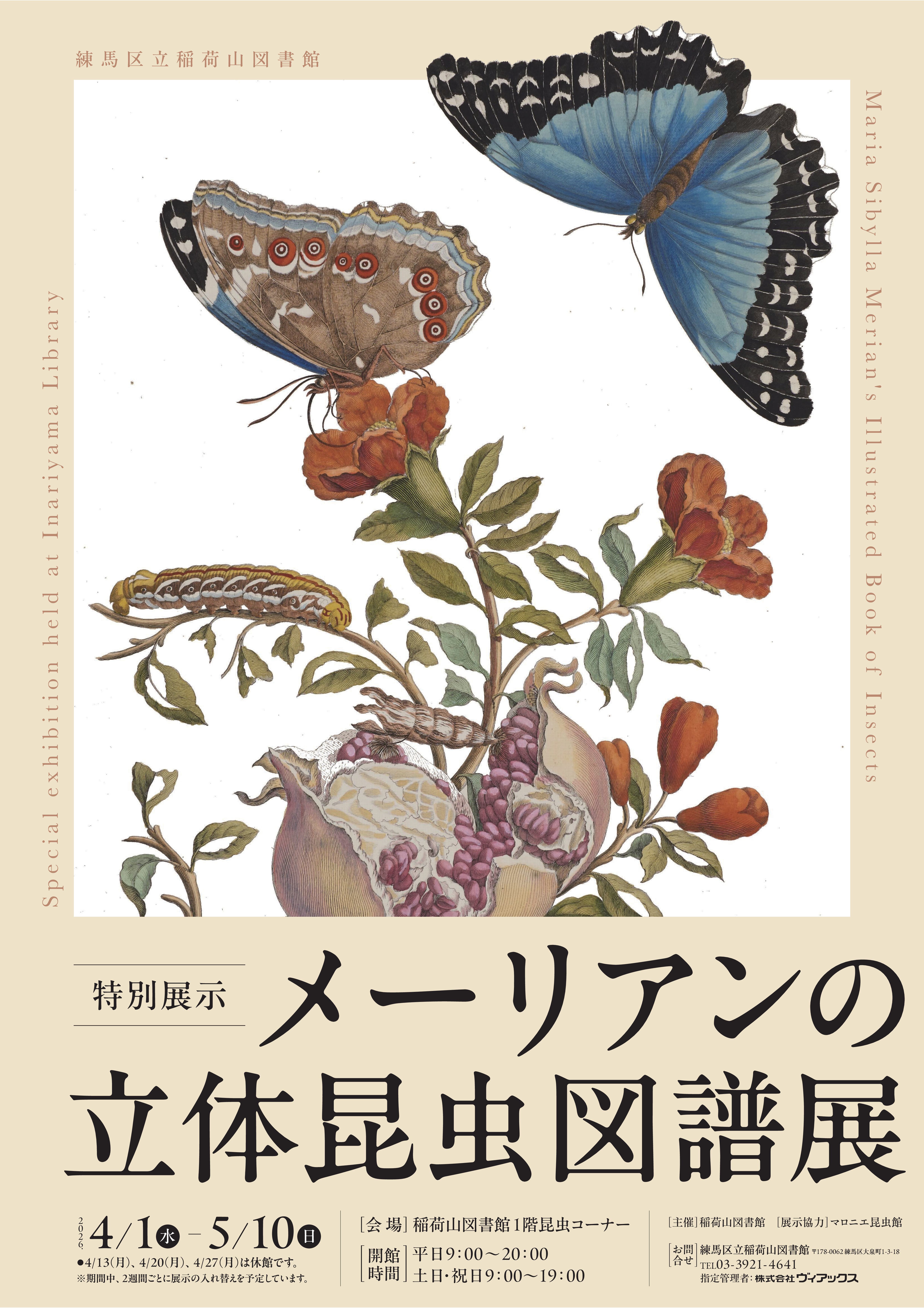 20260401-0510＿メーリアンの立体昆虫図譜展