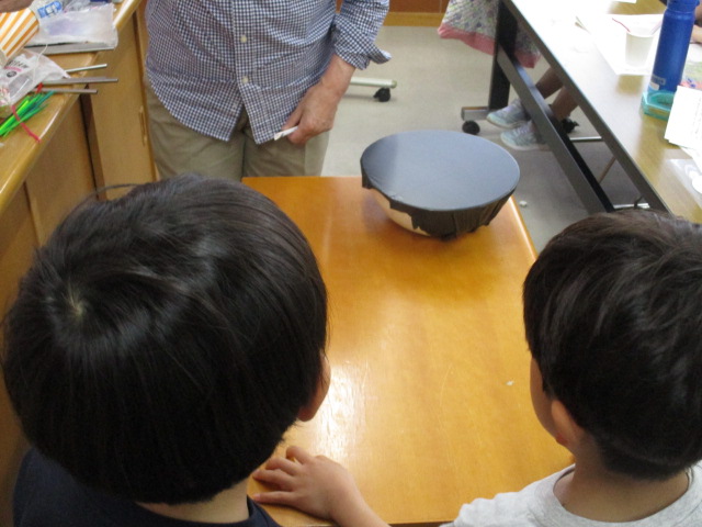 実験の様子