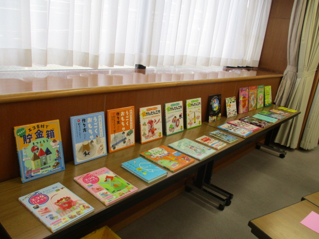 展示した本