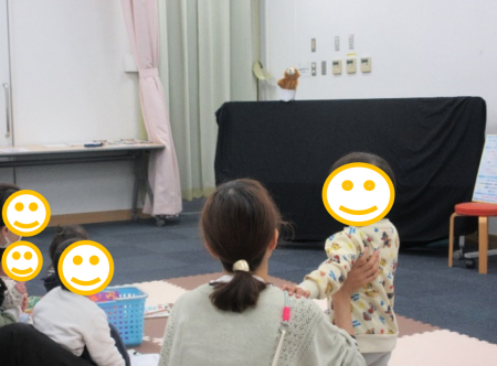 人形劇の様子