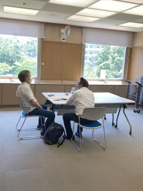 スマートフォン相談会のようす