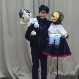 ニャー先生とキーちゃん、やすさん