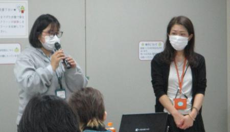 講師の中村橋地域包括支援センターの方々 講師の中村橋地域包括支援センターの方々