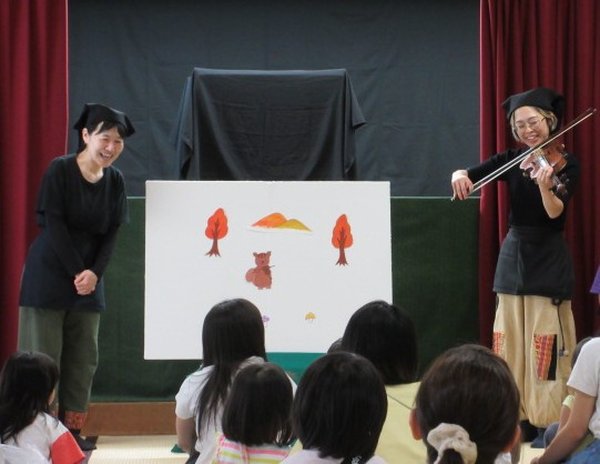 バイオリン生演奏の写真