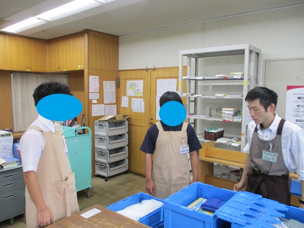 メール便処理作業 メール便処理作業