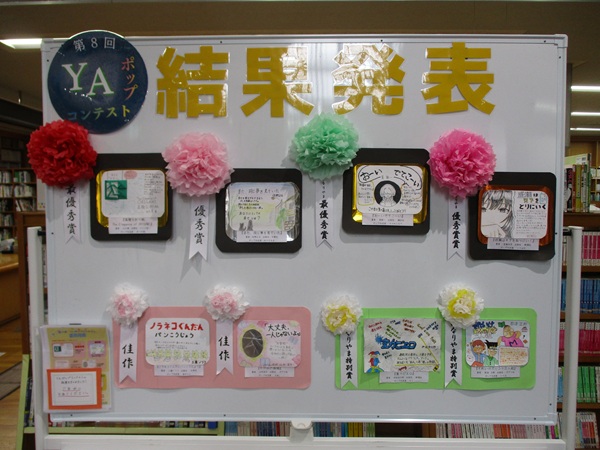 結果発表展示 結果発表展示